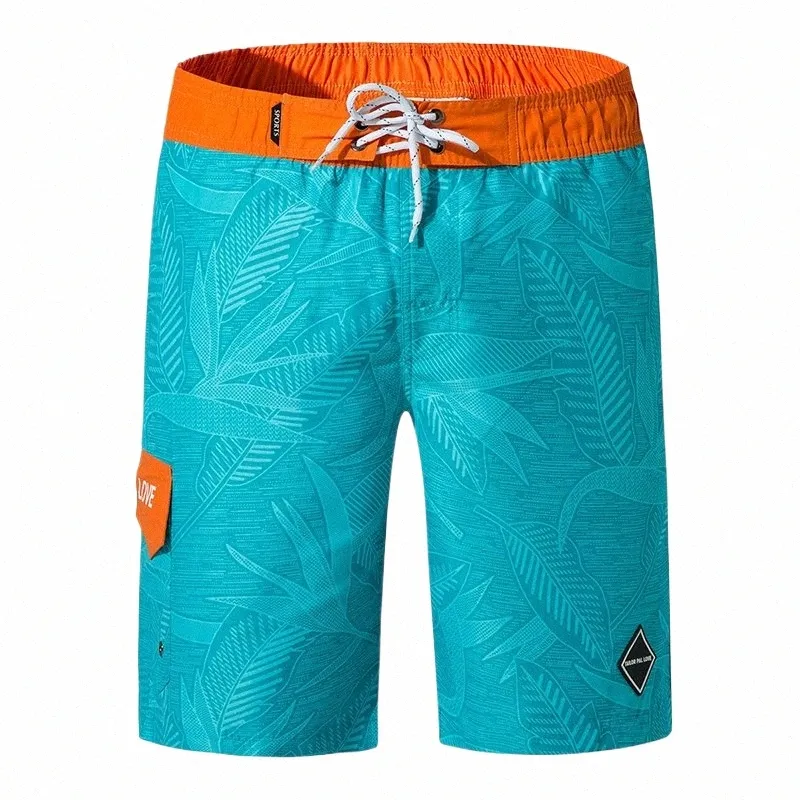 Augmenter la confiance Nouveaux pantalons de plage Pantalons de plage pour hommes Shorts décontractés Pantalons de survêtement pour hommes, plus la taille Shorts de plage Fi Séchage rapide Y5Uk #