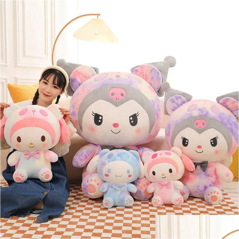 Stuffed Plush Animals Wholesale Large Size Kuromi P Toys Yugug Doll Throw Pillow Children Gift Room Decoration Drop Delivery Gifts Dhb2W