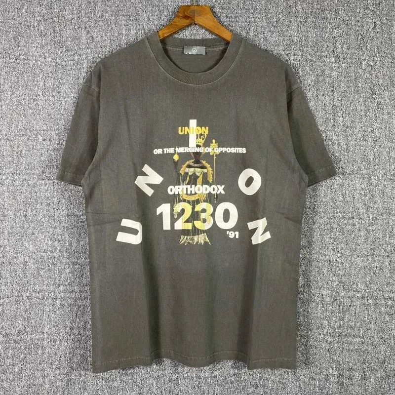 Men's T-Shirts High Quality Puff Print RRR123 Fashion T-shirt Men 123 Number Letter Women T Shirt Oversized Tops Tee Vintage Short Sle J240325