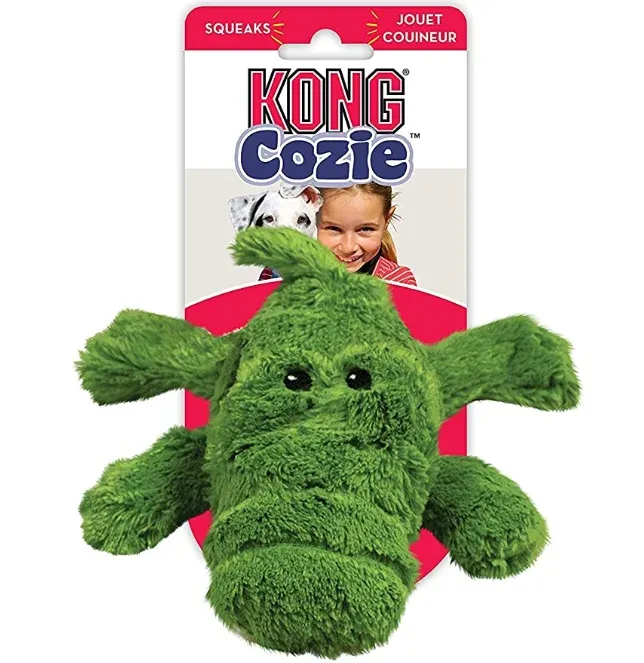 Toys KONG Cozie Ali the Alligator Забавная игрушка-обезьянка для собаки