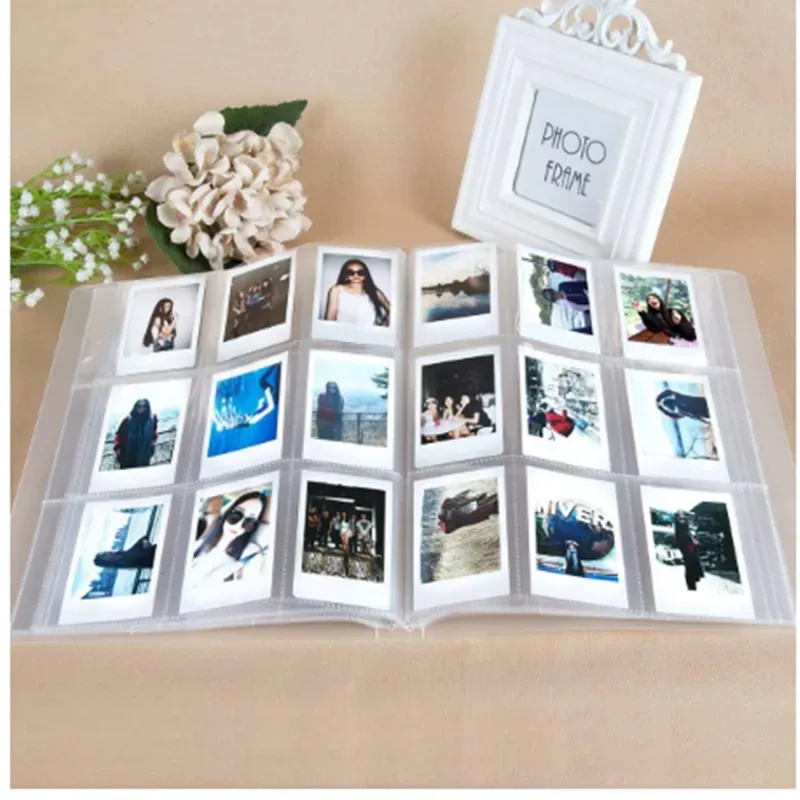 Albums 288 Pockets Album Transparent for Fujifilm Instax Mini 9 8 7s 25 70 90 Camera Film Ticket Name Card Holder Album