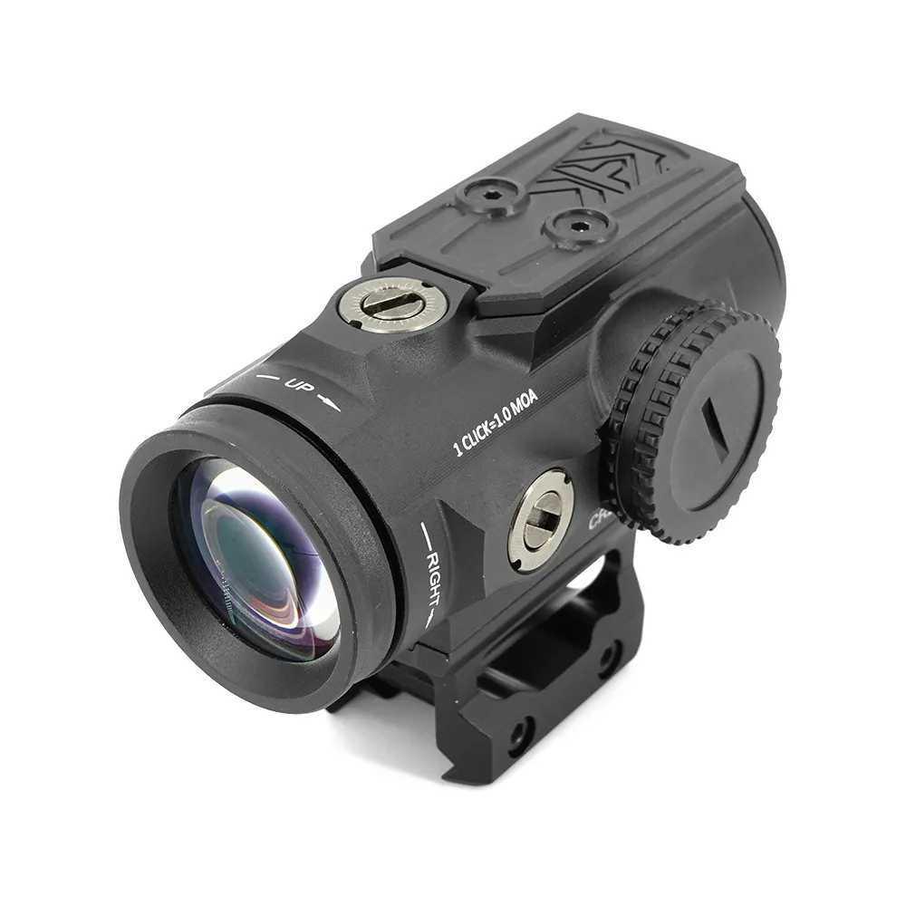 Taktisches HD GEN II 5X PRISM SCOPE 5,56 AR-BDC4 Absehen Vollständig mehrfach beschichtete FMC-LINSE für Airsoft mit vollständiger gewöhnlicher Logo-Maserung