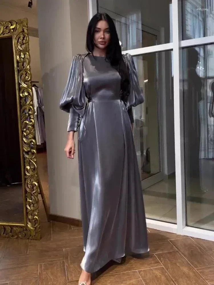 party muslim dress Elegant Champagne Long Sleeves Muslim Evening Dress with Detachable Ov Chellen-prom