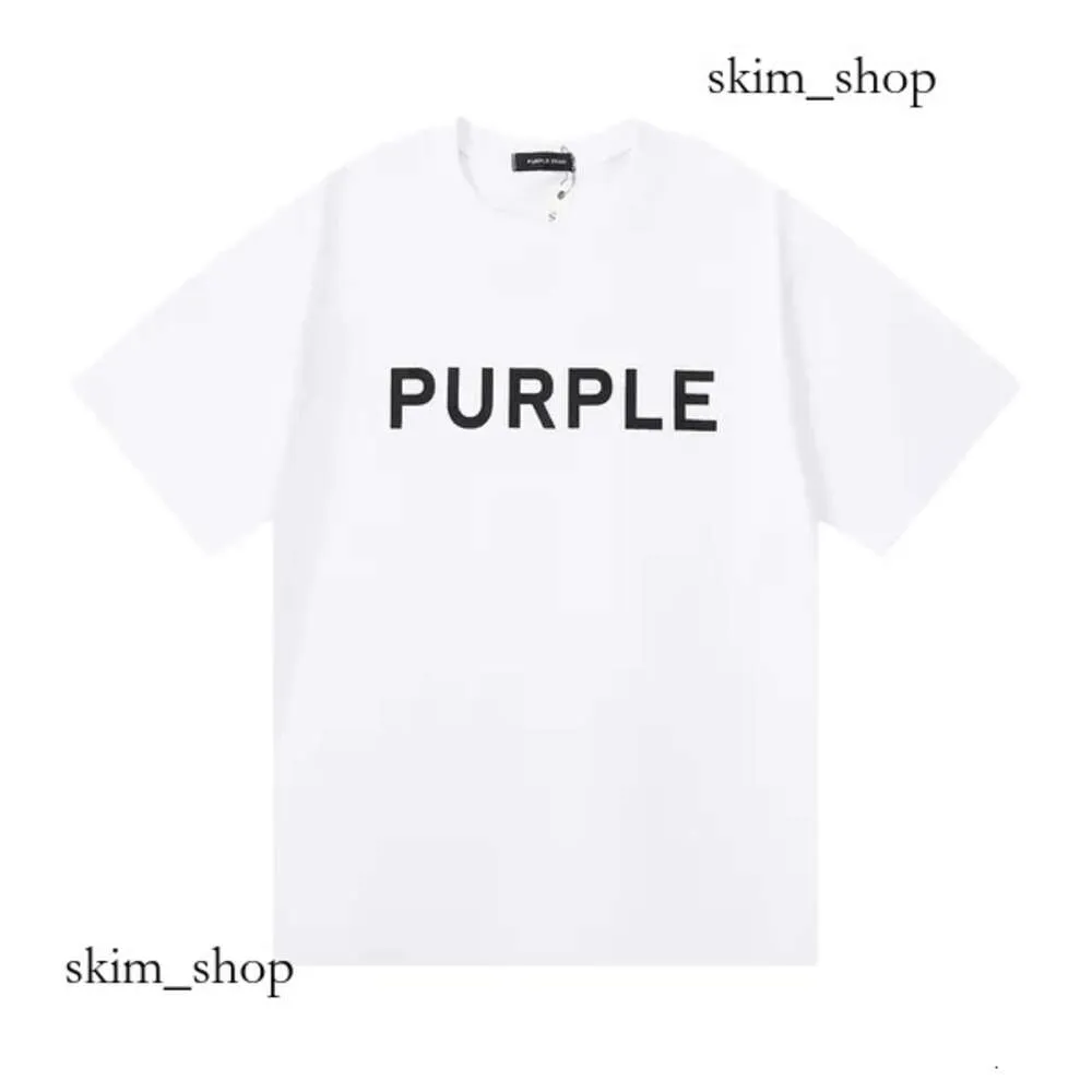 T Brand 24SS Shirt Purple Size XS-5XL Large Designer Tees Mens T-shirt Homme T Shirts Women Clothing Luxury Designers Short Sleeve Sprin 920