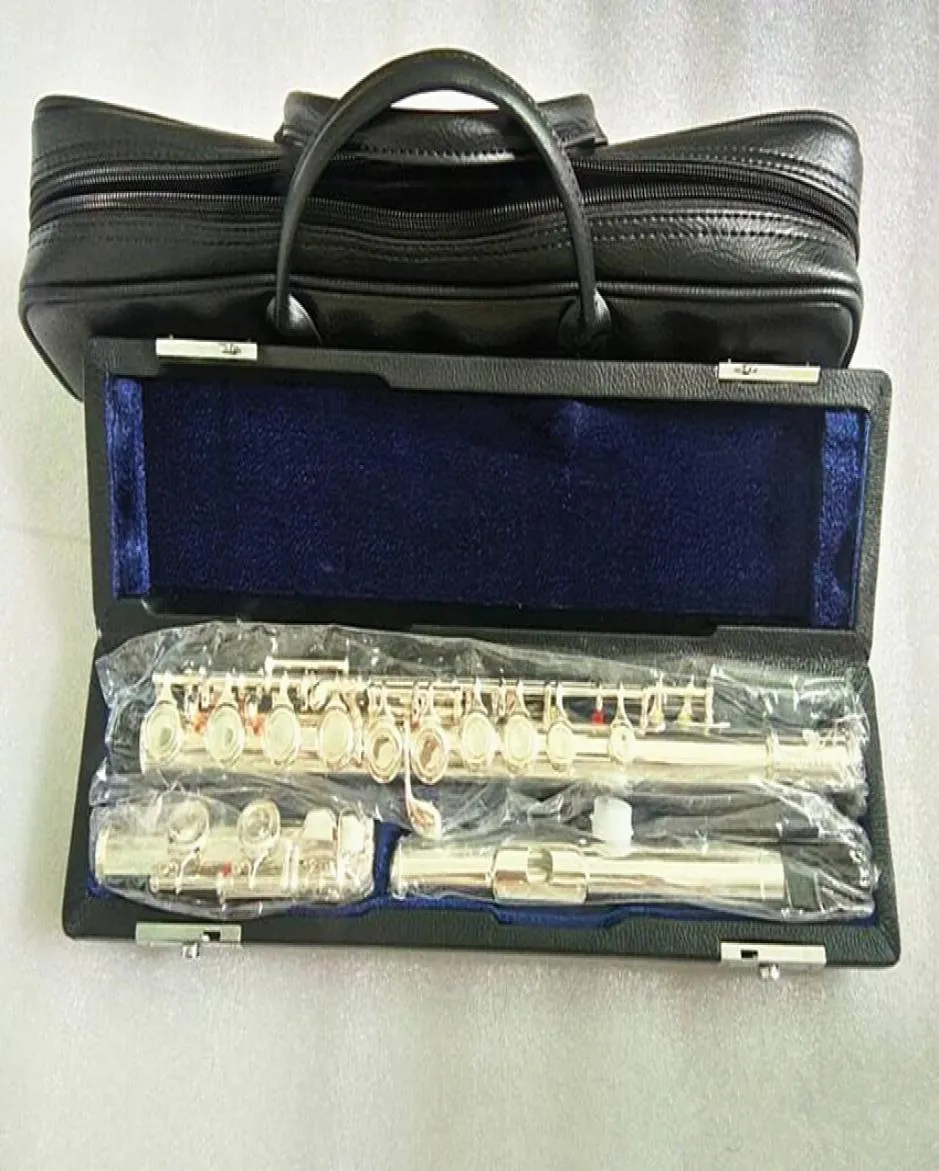 Zilveren fluit JUPITER JFL511ES 16 gaten gesloten C-sleutel kopernikkel verzilvering flauta transversale instrumentos musicale fluit en hard3001475