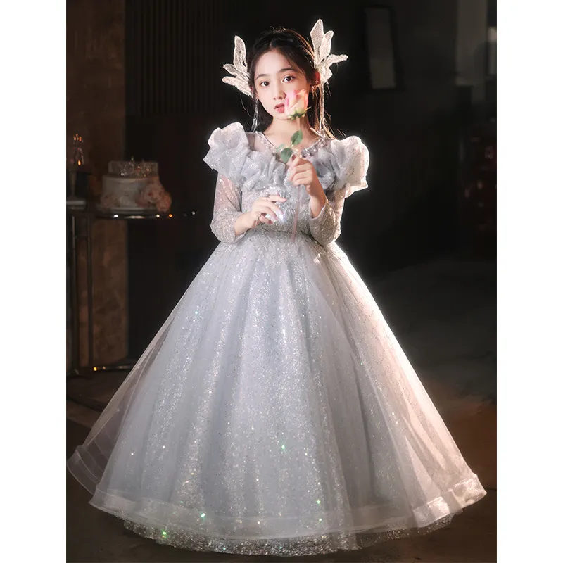 Girls Dresses Plus Size Princess Party Lace Flower Girl Baby Summer Wedding  Birthday Children Clothing 2 4 6 8 10 12 14 Tulle Kids Christmas Ceremonial  Dress from Dhgate Flower Girls' Dresses - price 232.84
