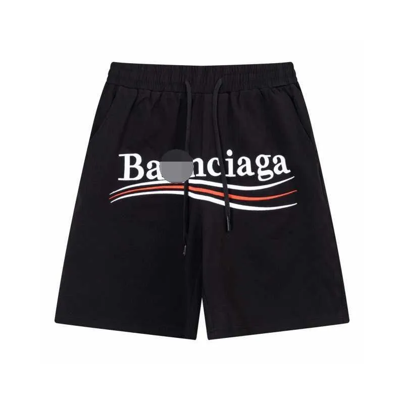 Shorts de malha para moda de trabalho masculina verão American Fashion Brand Instagram casual desgaste externo solto enorme e versátil