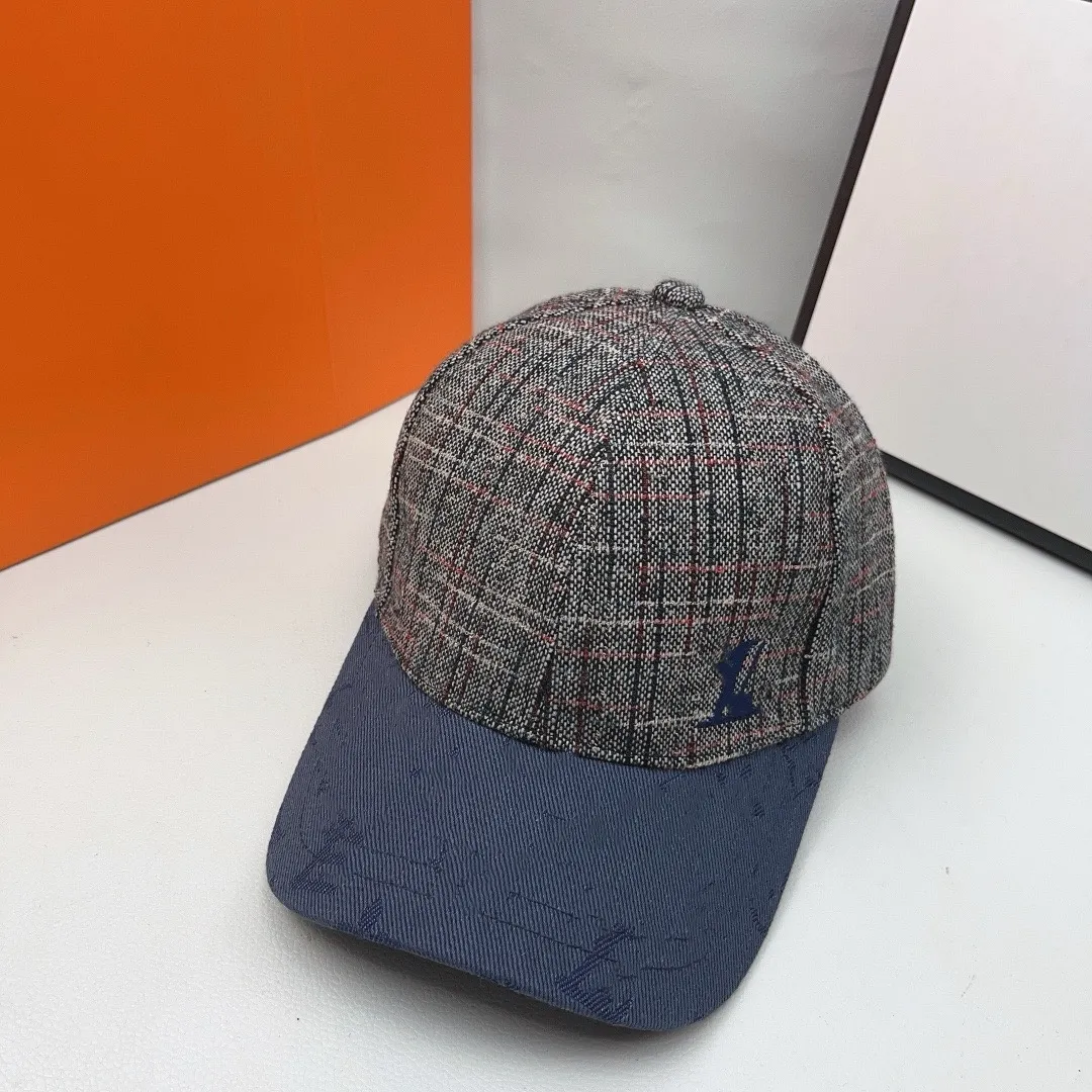 Ontwerper hoeden mode baseball caps zwart en blauw unisex klassieke letters ontwerpers petten hoeden heren dames emmer hoed