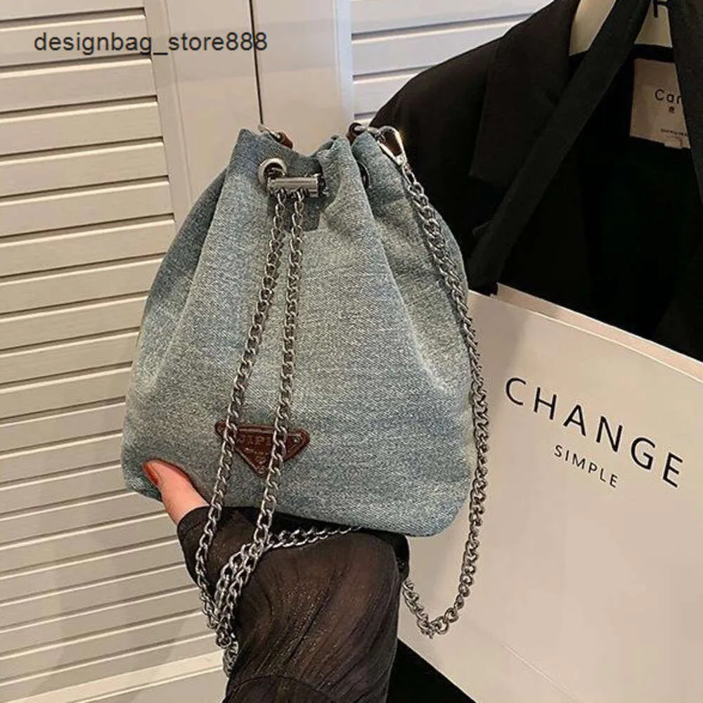 Emmertas Modemerk Dames Nieuwe Populaire Dign Bags Dames Denim Crossbody Emmer