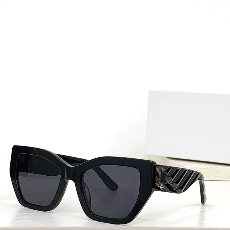 Lunettes de soleil pour femmes et hommes été TY7187U style UV400 lunettes rétro à monture complète avec monture