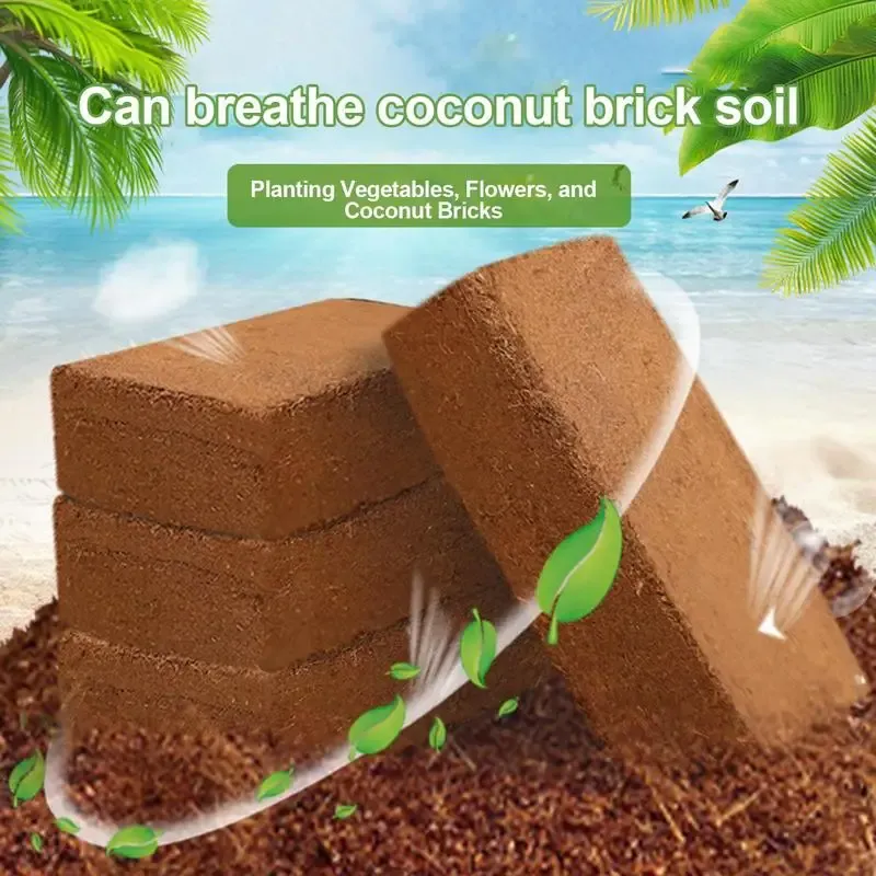 Substrat, natürlicher Kokosnuss-Reptilienteppich, organische Kokos-Kokos-Bodensteine, komprimierte Kokosnuss-Substratblöcke für Eidechsen-Schildkröten-Reptilien