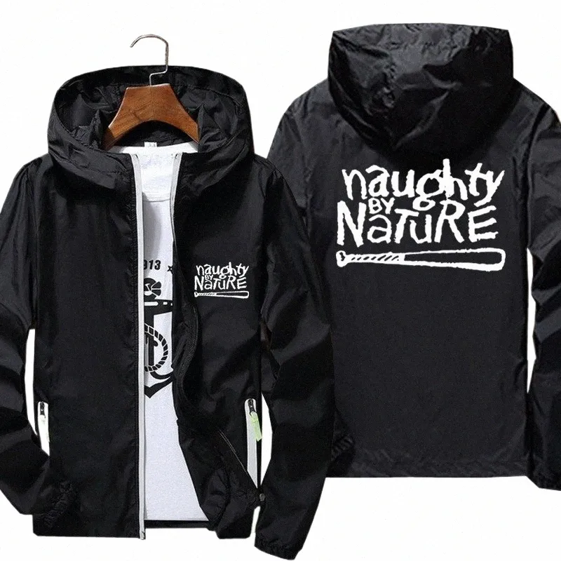 Naughty By Nature Old School Rap Skateboardinger Music Band t-shirt Bomber Zipper Mince Coupe-Vent Manteau Veste Pilote 7XL 33jK #