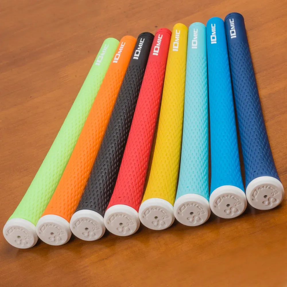 Iomic 13pcs Golf Grips Order System Sticky 2.3 Universal Rubber Super Club 8 Couleurs Choix 240323