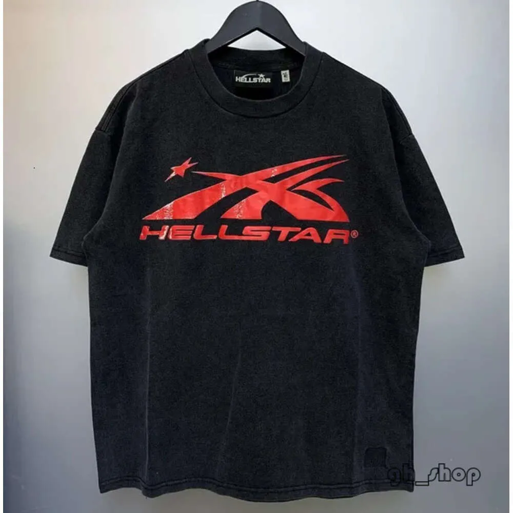 Mens Designer T Shirt Hellstar Shirt Graphic Tee Hip Hop Summer Fashion Tees Womens Topps Cotton Tshirts Polos Short Sleeve High Quality Hellstars Clothes 2764