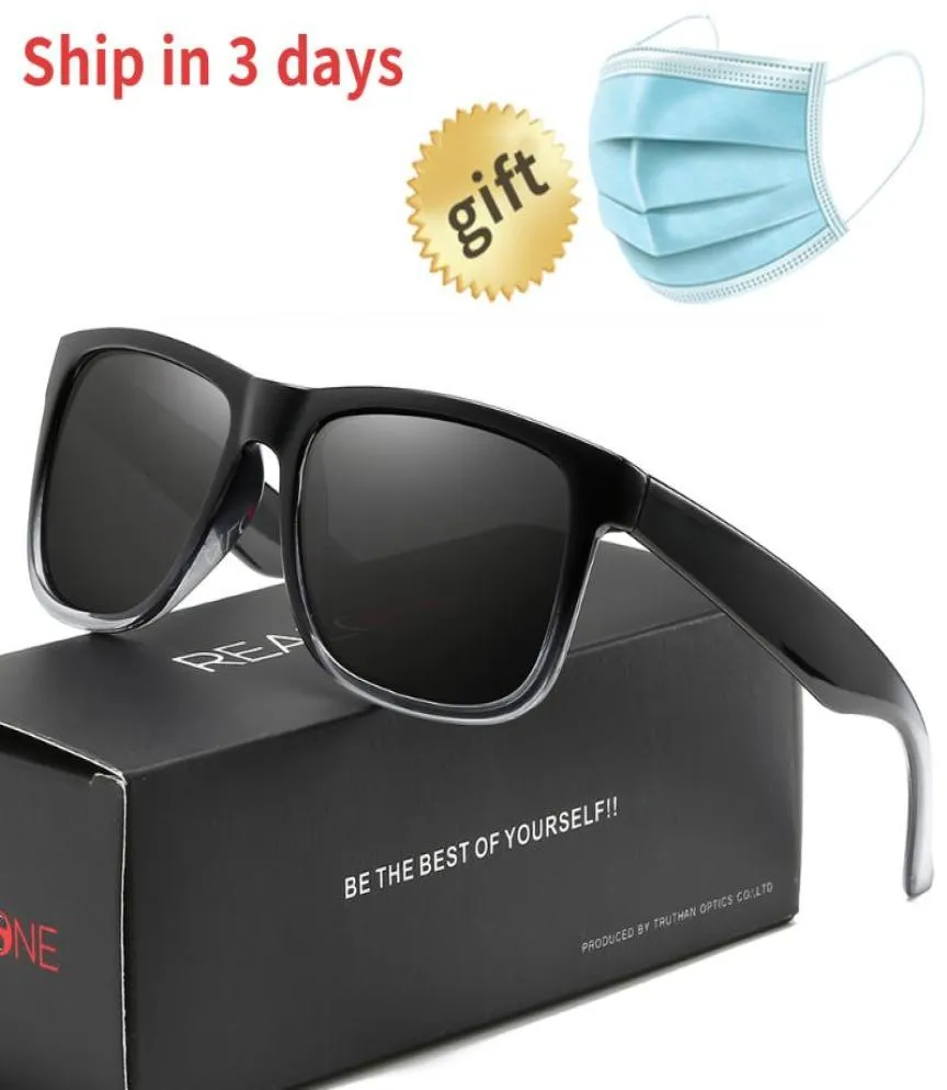 Rave Festival Mens Hiphop Sunglasses Brand Color Square Unisex Polarized Sun Glasses for women Fashion Sunglases 29458076219