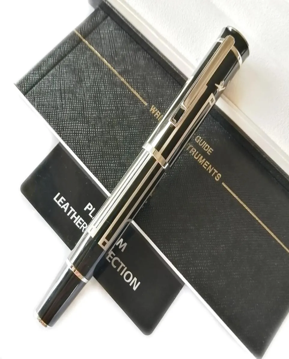 Giftpen Luxury Great Pen Writer Thomas Mann School Office M Roller Ball Penne Scrivi senza intoppi con tasca regalo e ricariche regalo6989524