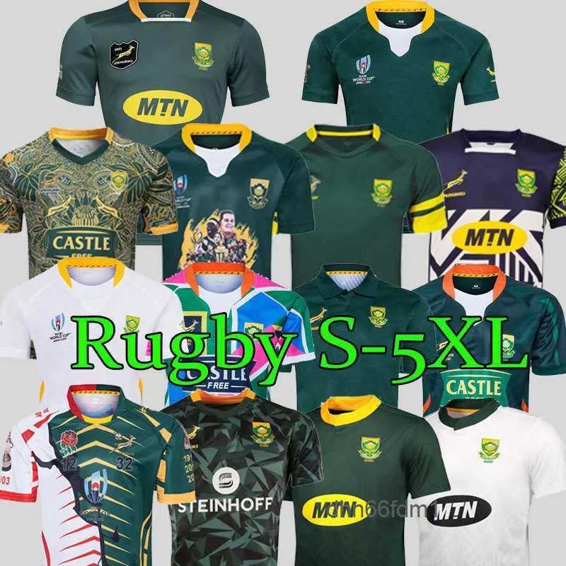 2020 South SEVENS Rugby Jersey Word Cup Signature Edition Champion Version commune Maillot pour hommes équipe nationale POLO maillots de rugby chemises Afrique 8UC3