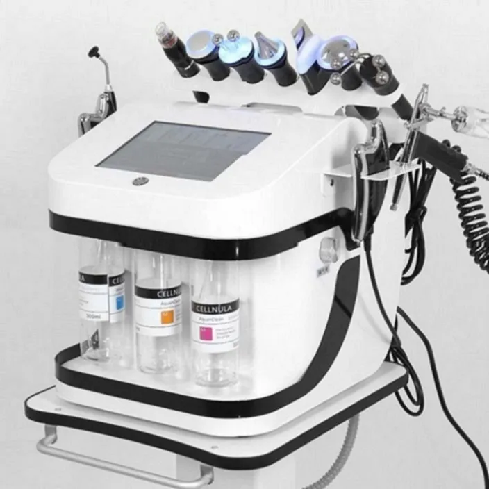 Multifunzionale Dermabrasion Beauty Machine per l'uso della casa Attrezzatura per la pulizia profonda del viso