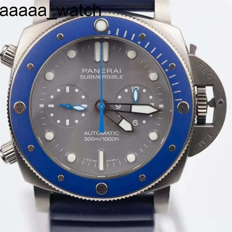 2024 Panerass Watch Designer Luxury Wristwatches Sea Pam00982 Automatic Mechanical Men's 47mm Waterproof Stainless Steel High Quality Movement