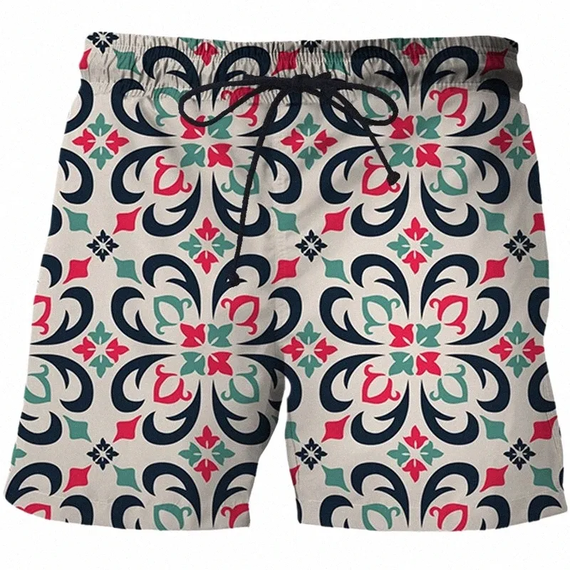 Style japonais et style Shorts Hommes 3D Imprimer Bermuda Beach Shorts Hommes Hip Hop High Street Summer Pantalons de survêtement Vêtements pour hommes L4MP #