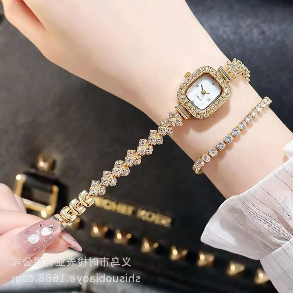 high quality luxury mens watch women Little Square Watch Girls Quartz Exquisite Temperament Womens Bracelet Junior High School Student 0Z6X