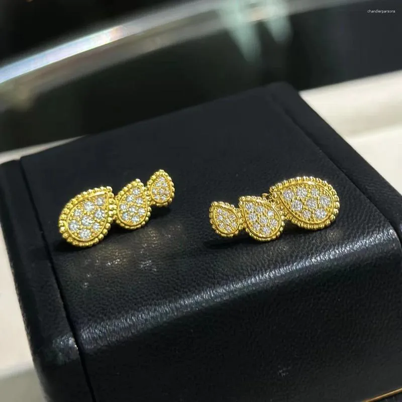 スタッドイヤリング2024トレンドクラシックハイQuliaty luxury Luxury Jewelry for Women