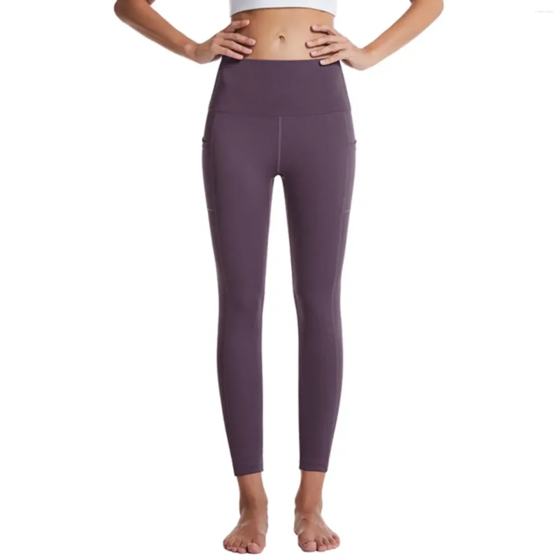 Pantaloni da donna Leggings per il sollevamento dell'anca Corsa Yoga Fitness Sport Elastico a vita alta Suolo per donna raffinata Ropa De Mujer