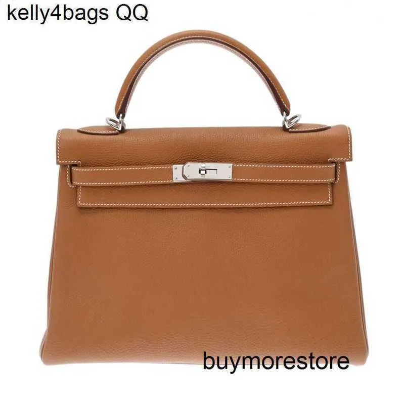 Totes Handtasche Keliys 50 cm Kuh Togo-Leder Top-Qualität handgefertigt 40 cm Tasche Version Version zum Nähen Logo YLMGYLMG