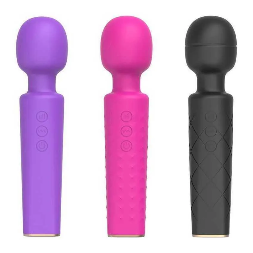 Hip Womens stick vibrerende 20 frequentie handbediende massage USB opladen hot selling seksspeeltjes producten speelgoed recht 231129