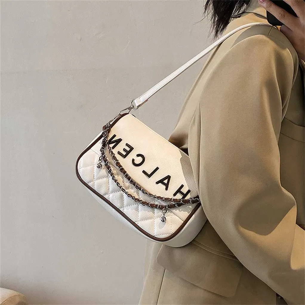 30% de descuento en bolso de diseñador 2024 Bolsos Lan Kuqis nicho de moda y texturizado en la axila con un solo hombro para mujer con sensación de moda en verano