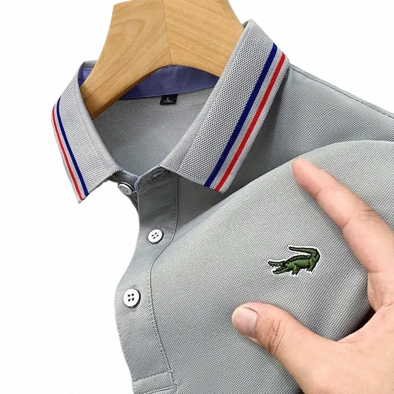 Cartelo Summer New Men's Lapel Anti-Pilling Brodery Polo Shirt Hot Selling Casual Busin Slim Fit Polo Shirt For Men XS-3XL U3JC#