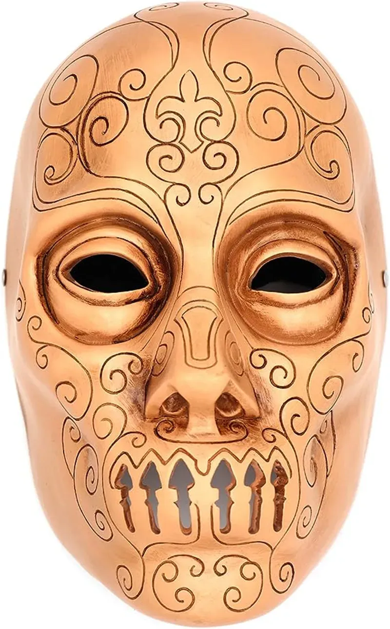 Masker Death Eater Skull Mask Replica Halloween Masquerade Party Costume Horror Cosplay Props Senior Harts