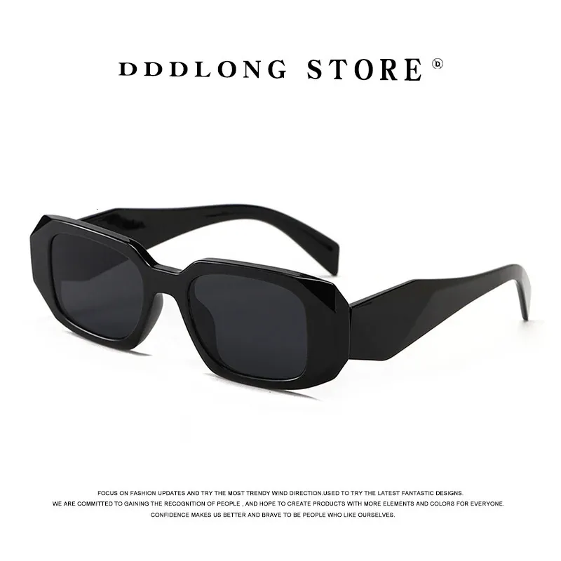 DDDLONG Retro Fashion Sunglasse Homens Óculos de Sol Clássico Vintage UV400 Ao Ar Livre D141 240314