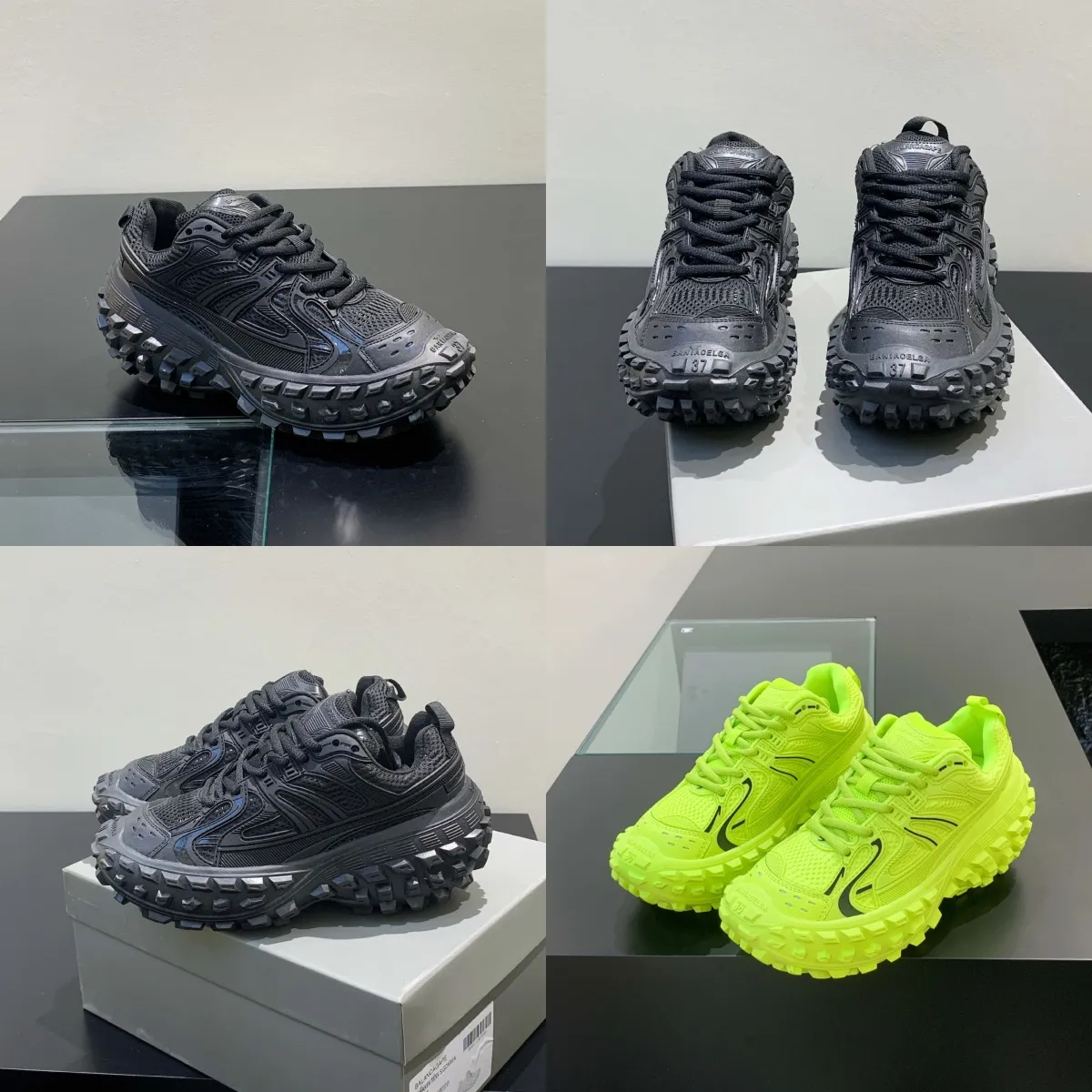 NOVO Positivo Sola de Pneu durian sapatos femininos verão sola grossa aumentar lazer esportes casal tanque papai sapatos GAI