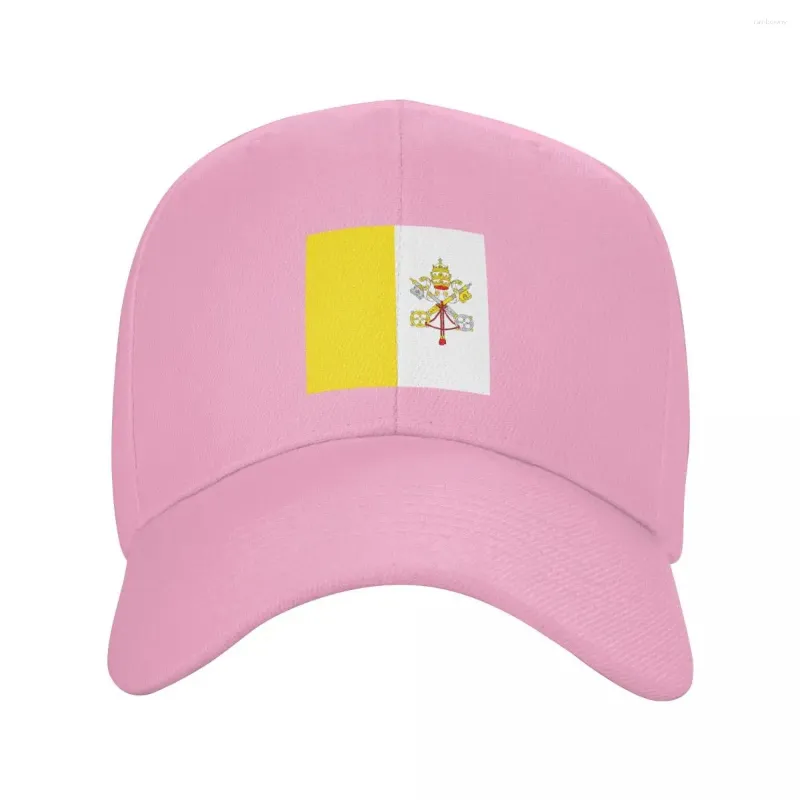 Ball Caps Fashion Unisex Flag Of Vatican City Trucker Hat Adult Adjustable Baseball Cap Men Women Sun Protection