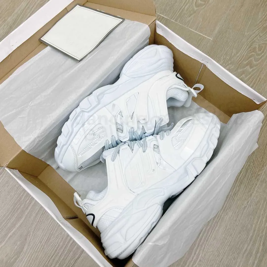 Luksusowe designerskie lekkoatletyki 3.0 Buty Sneakers uwielbia platforma man platforma swobodne buty białe czarne sieć nylonowe skórzane sportowe pasy z pudełkami 36-45 Z2