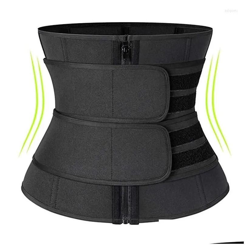 Support de taille réglable S Ceinture de remise en forme Absorbant la sueur Corps de sécurité Sha Ceinture brûlante Orthopédique Jure Drop Livraison Sports de plein air Otmy6