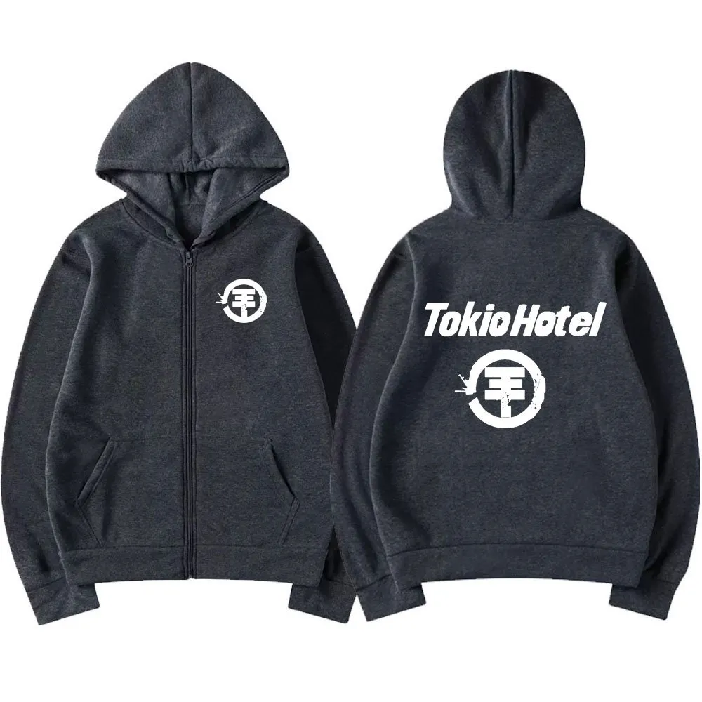 Rock Band Tokio Hotel The Tour 2025 Sweat à Capuche Pour Homme