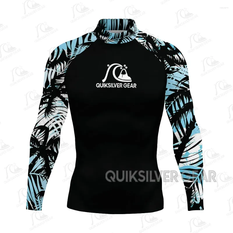 Women's Swimwear Men's Surfing Rashguard Long Sleeve Shirts Uv Protection Clothing Rash Guards Diving T-shirts