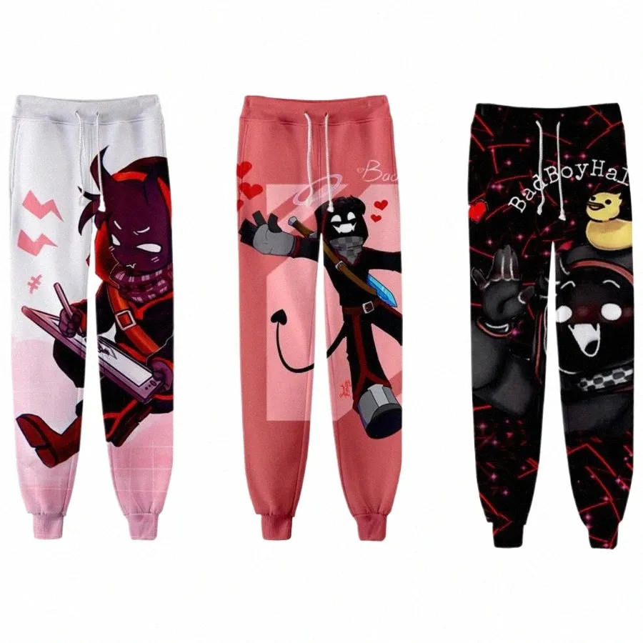 2021 unisexe Badboyh pantalons de survêtement 3D Joggers pantalons pantalons décontractés hommes/femmes Hip Hop pantalons de survêtement Pantal Homme Streetwear 08an #