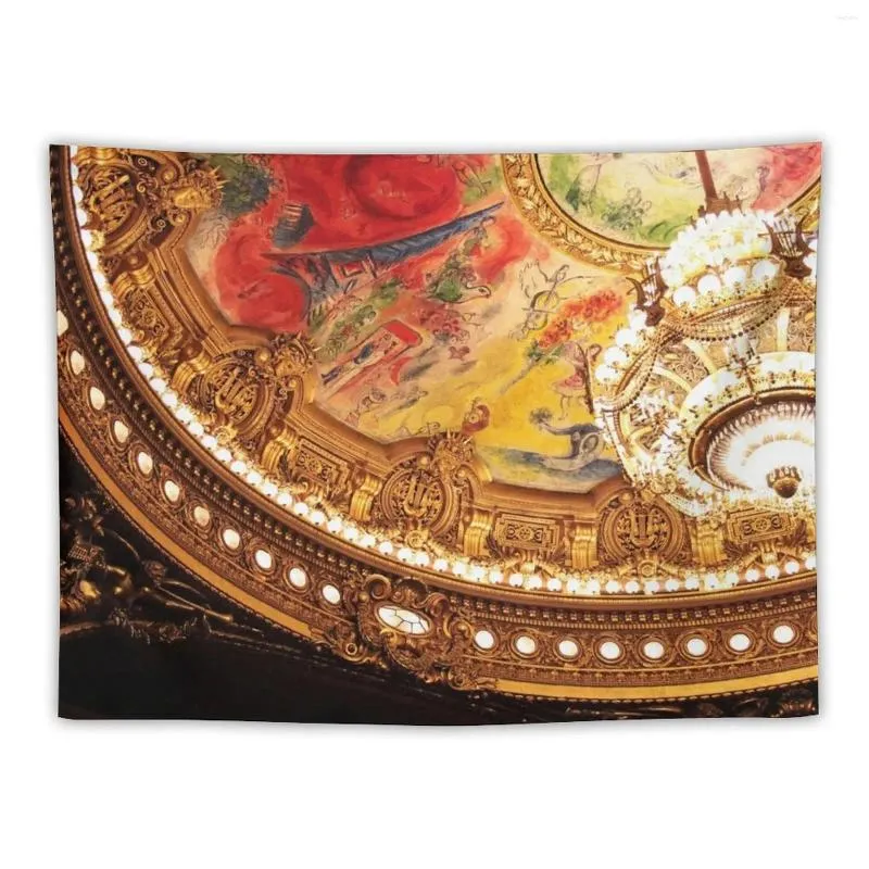 Tapestries Paris Opera Chandelier Tapestry Wall Hanging Nordic Home Decor