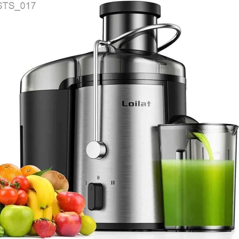 Juicers 500W wide mouthed juice extractor with 3-speed centrifugal juice extractor for all fruits and vegetablesL2403