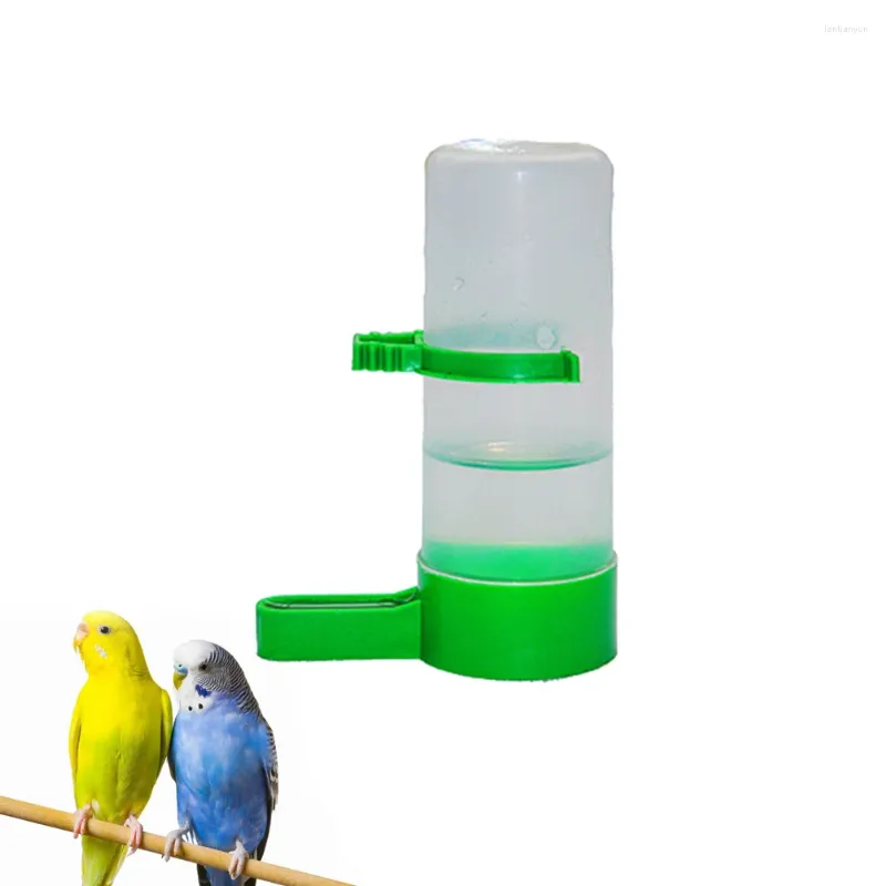 Other Bird Supplies 5PCS Birds Feeder Drinker Waterer Clip With Drinking Water Sprinkler Automatic