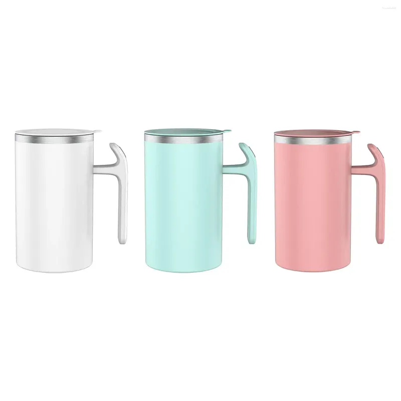 Mugs Milk Juice Coffee Cup Multipurpose Stainless Steel Beverage Self Mixing Mug For Bedroom Hiking Car Backpacking Travel