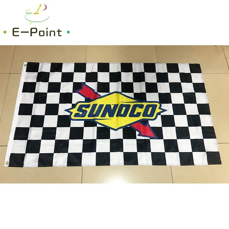 Akcesoria USA SUNOCO LP Flag 2 stóp*3 stóp (60*90 cm) 3 stóp*5 stóp (90*150 cm) Rozmiar dekoracji świątecznych dla Banner Flag Home Prezenty