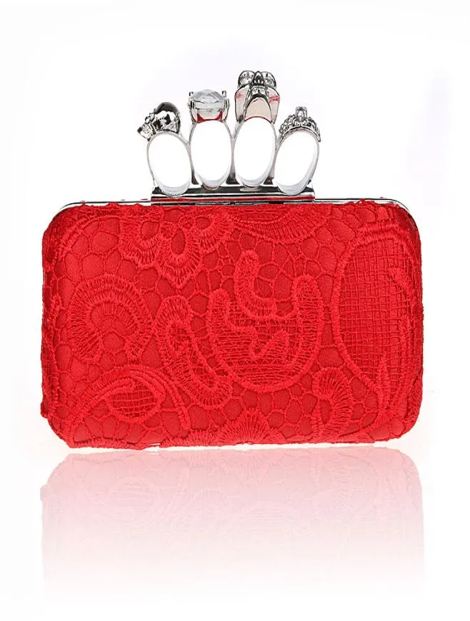 Femme sac à main sac de soirée dames pour les pochettes de jour de fête Sac d'embrayage en boîte à articulations Crystal Clutch Cvening Sac pour les mariages HQB17165612575