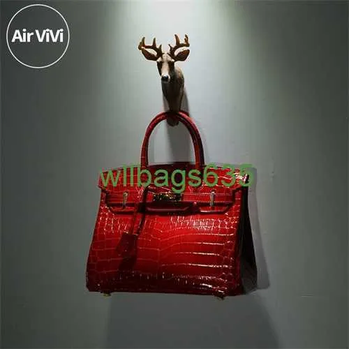 BK Crocodile Bags Trusted Luxury Handbag Airvivi Ru Ny Crocodile Pattern Cowhide Platinum Bag äkta läder Womens Bag Wedding Red Bag Bri Have Logo HB4W