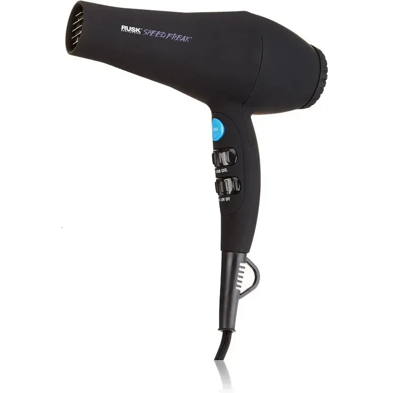 RUSK Engineering Speed Freak Ceramic and Tourmaline Professional 2000 Watt Hair Dryer FarInfrared Heat 240325