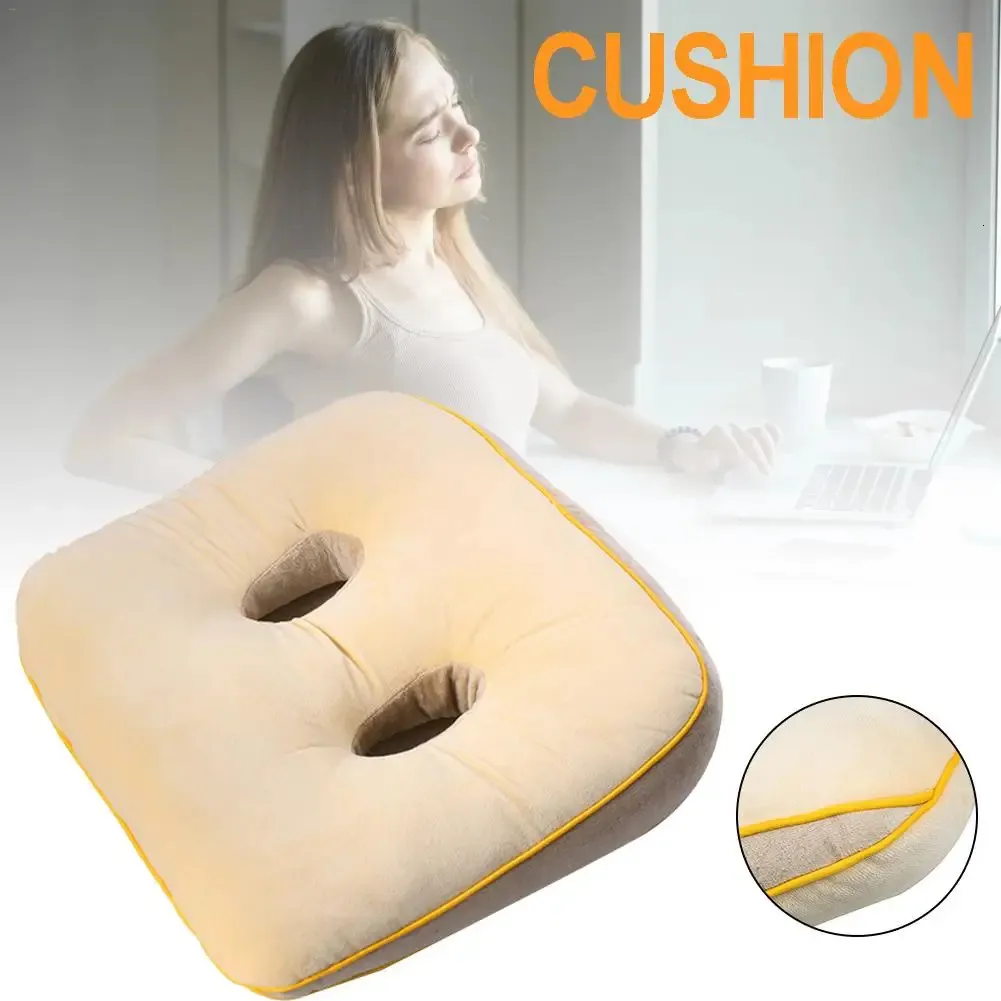 Orthopedic Healthy Memory Foam Seat Cushion Sit Bone Relief Cushion For Lower Back Hamstrings Hips For Home Office Seat 240318