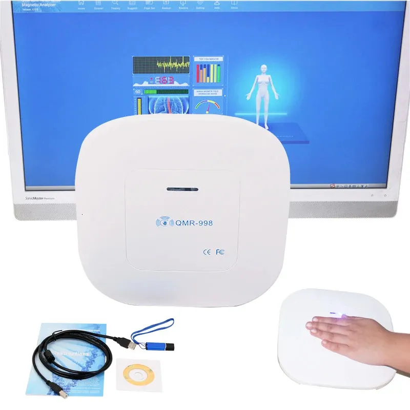 QMR998 Resonance Magnetic Analyzer Set Hand Touch Body With 52 Reports 10th Generation Orignal 240314